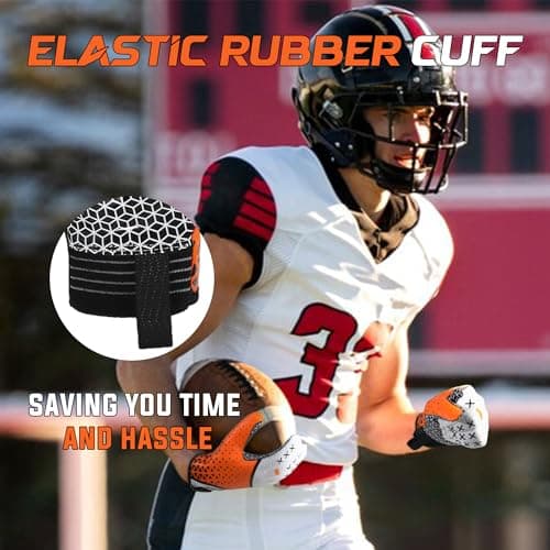 Men's Wide Receiver Gloves for Football Best Gifts