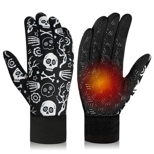 RIGWARL Upgraded Wool Winter Gloves, Waterproof & Touch Screen Compatible, Perfect Gifts for Men and Women — 112 Plus-(75% Warm&water-resistant)-Skeleton