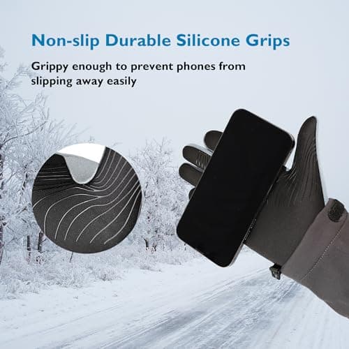 COOLJOB Touchscreen Winter Gloves for Men and Women