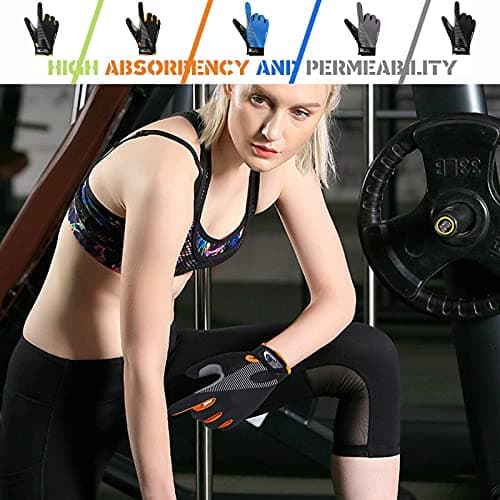 Breathable Workout Gloves for Men and Women, Comfortable Weightlifting Gloves