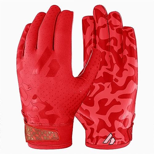 RPG1 Football Gloves for Adults and Youth — Candy