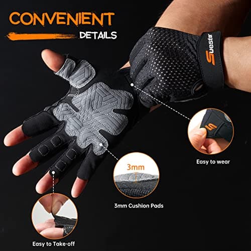 2022 Workout Gloves for Men and Women with Full Palm Protection and Excellent Grip