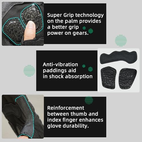 Seibertron T.F.F.I.G 2.0 Men's Tactical Gloves for Hunting Hiking Motorbike Riding