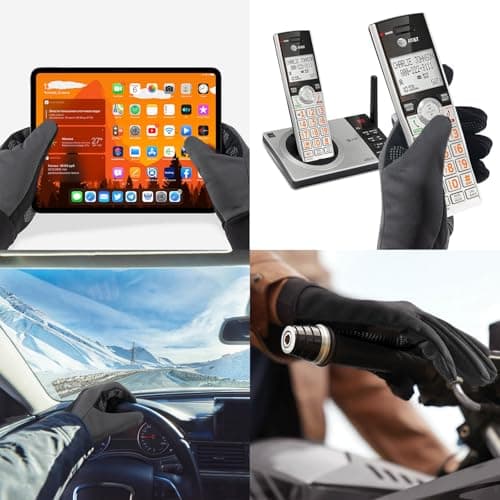 FanVince Winter Gloves for Men & Women - Touch Screen Compatible Cold Weather Warmth