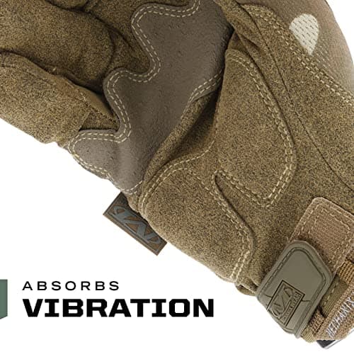 Mechanix Wear M-Pact Tactical Gloves - Men's Touchscreen Safety Work Gloves (Camouflage - Large)