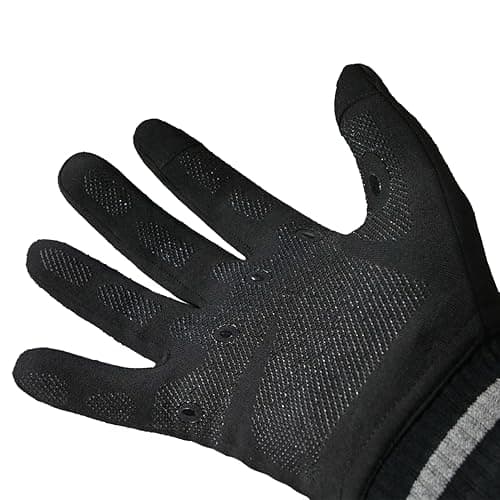 LEAKDRY Merino Wool Touchscreen Waterproof Cycling Gloves Winter Thermal Unisex