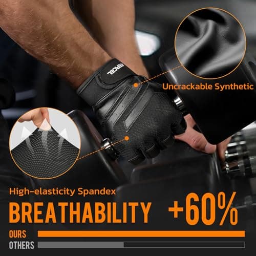 ATERCEL Gym Workout Gloves for Men and Women with Excellent Grip and Lightweight Design