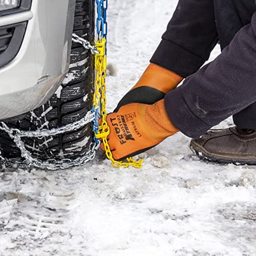 Frost Busters LX799 Waterproof Insulated Cold Weather Work Gloves, Firm Grip