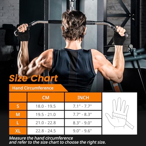 Premium Leather Workout Gloves for Men and Women: Ideal for Weightlifting, Gym, Cycling