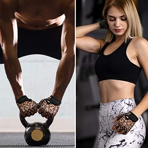 Full Palm Workout Gloves for Men & Women - Extra Grip for Gym, Weight Lifting & More