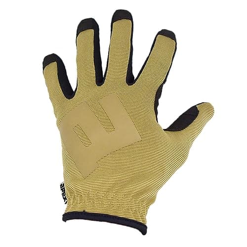 APEX 1.0 High Dexterity Work Gloves for Tactical, Shooting, Hunting, Multi-Sport Protection — Coyote