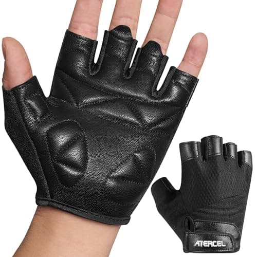 Premium Leather Workout Gloves for Men and Women: Ideal for Weightlifting, Gym, Cycling