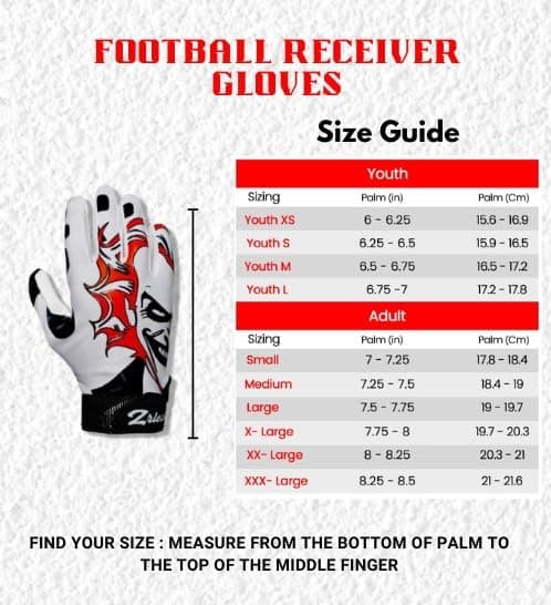 High Grip Football Gloves for Adults and Kids