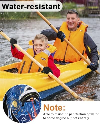 RIGWARL Winter Waterproof Gloves for Men & Women, Touch Screen Compatible, Perfect for Running, Hiking, and Skiing