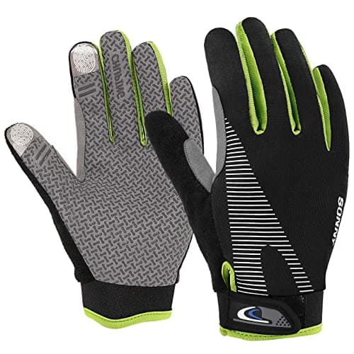 Breathable Workout Gloves for Men and Women, Comfortable Weightlifting Gloves — Yellow