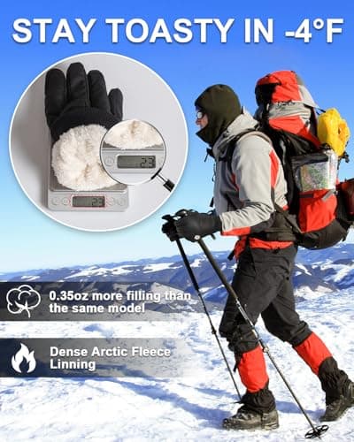 Winter Warm Waterproof Gloves Men Women