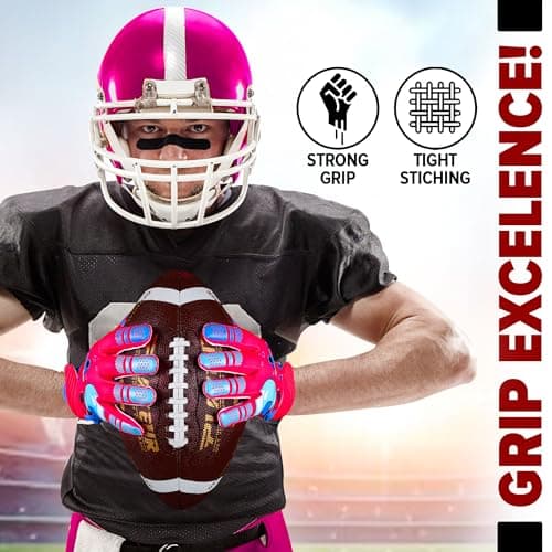 GripPro Tech Alien Grip Infinite Pro Football Gloves – Endless Game