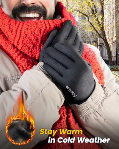 Winter Touchscreen Gloves for Women Running in Cold Weather - FEWTUR