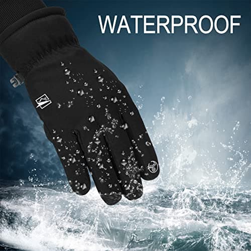 Cevapro Windproof Waterproof Winter Gloves -30°F, 3M Thinsulate Cold Weather Protection