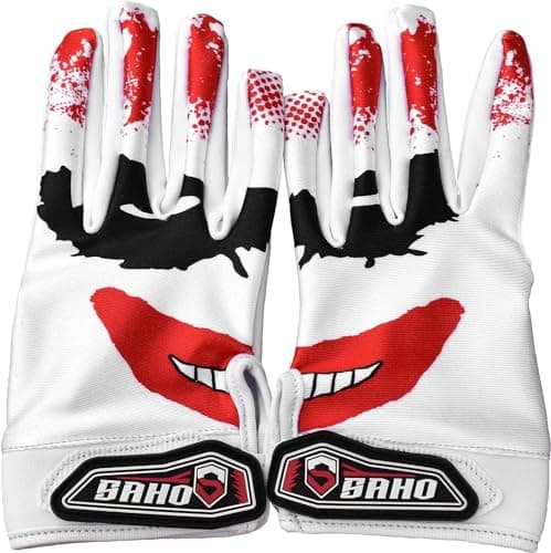 Jester Elite Super Sticky Tacky Grip Football Gloves - Adult & Youth