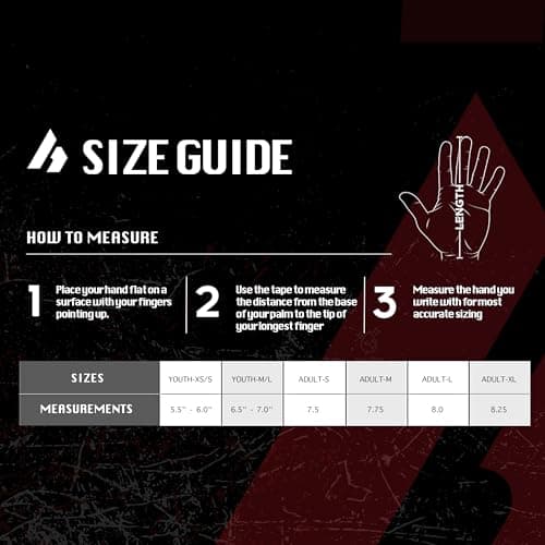 Jester 4.0 Football Gloves for Adults and Youth