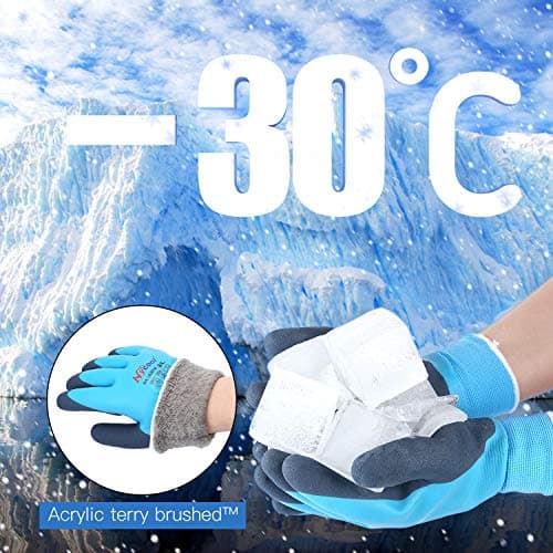 DS Safety Waterproof Gloves for Men and Women - Winter Work Gloves