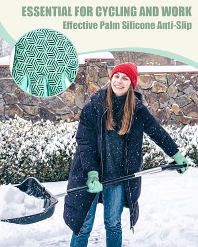 Winter Gloves with Touch Screen for Men and Women - Waterproof and Plush