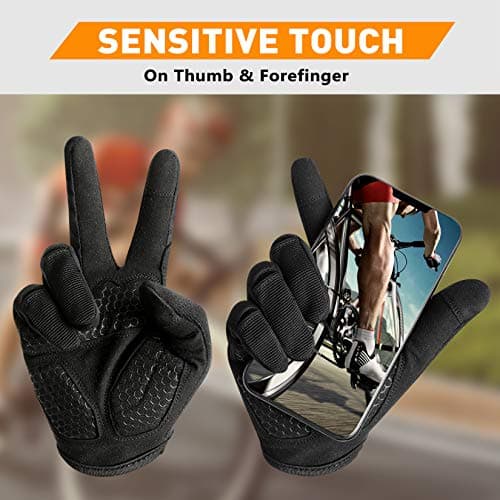 Anti-Slip Full Fingers Gym Gloves for Weight Lifting & Fitness