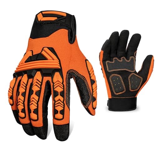 RIGWARL Impact Gloves with TPR Protector for Men & Women