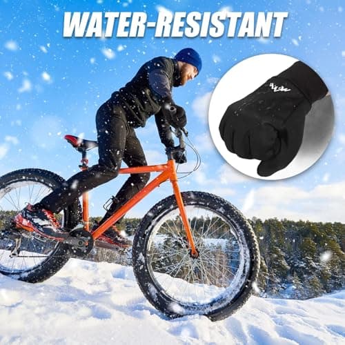RIGWARL Winter Gloves Men Women Warm Touch Screen Windproof Cold Weather Protection