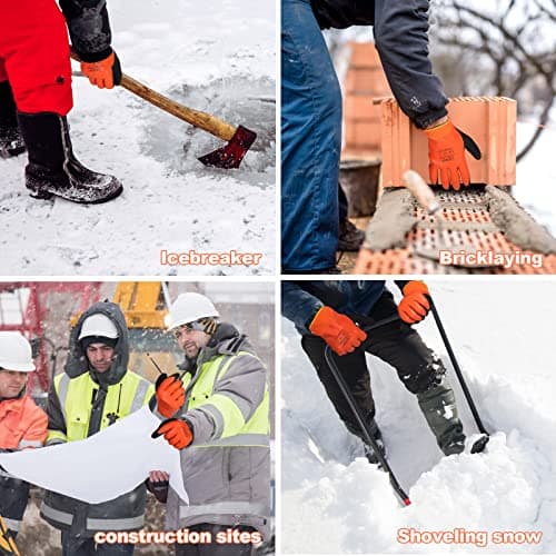 LOCCEF Winter Waterproof Gloves: Warm, Insulated & Durable Thermorelin