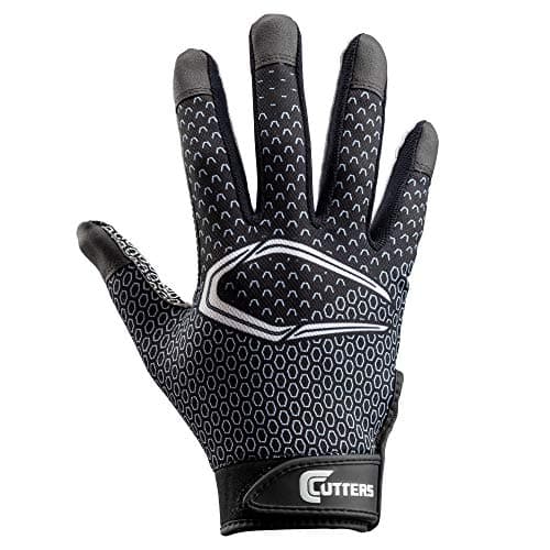 CUTTERS Game Day Receiver Gloves Youth S/M Black