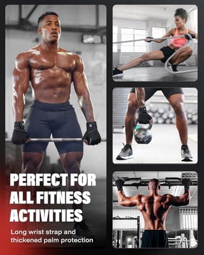 VINGS Weight Lifting Gloves for Men & Women - Wrist Support, Gym Workout Gloves for Fitness Activities