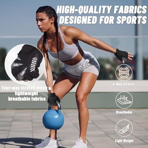 Fitness Gloves for Men and Women: Full Palm Protection and Excellent Grip