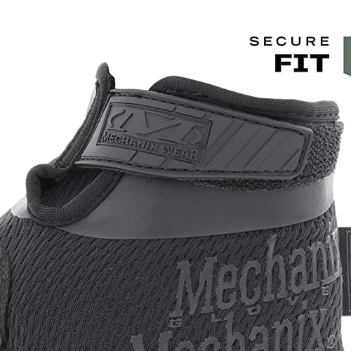 Mechanix Wear Tactical 0.5mm High-Dexterity Gloves, Black Large, Airsoft, Paintball, Utility