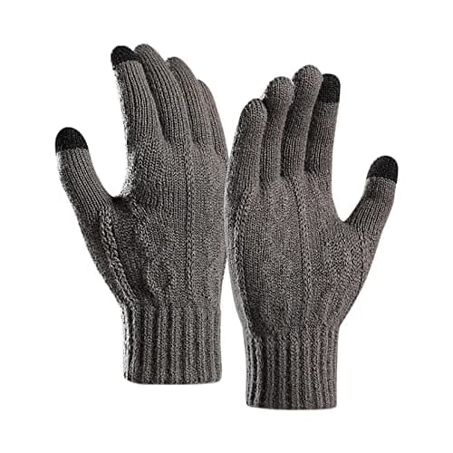 Thermal Touch Screen Gloves for Men & Women (Pink, One Size) — A