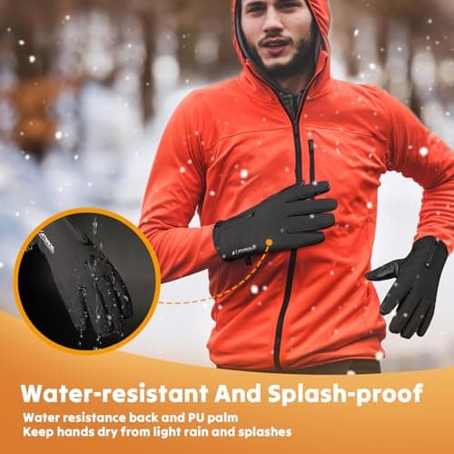 ATERCEL Winter Thermal Gloves with Graphene Cotton for Men & Women