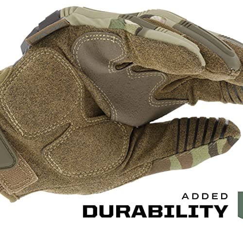 Mechanix Wear M-Pact Tactical Gloves - Men's Touchscreen Safety Work Gloves (Camouflage - Large)