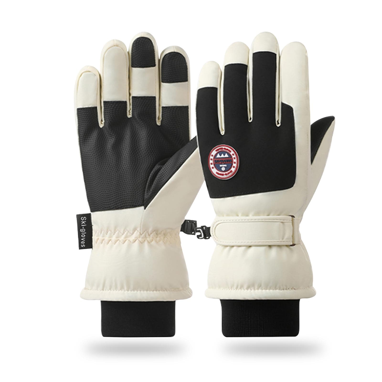 RIGWARL Touchscreen Compatible Ski Gloves for Men and Women - Waterproof Thermal Insulation