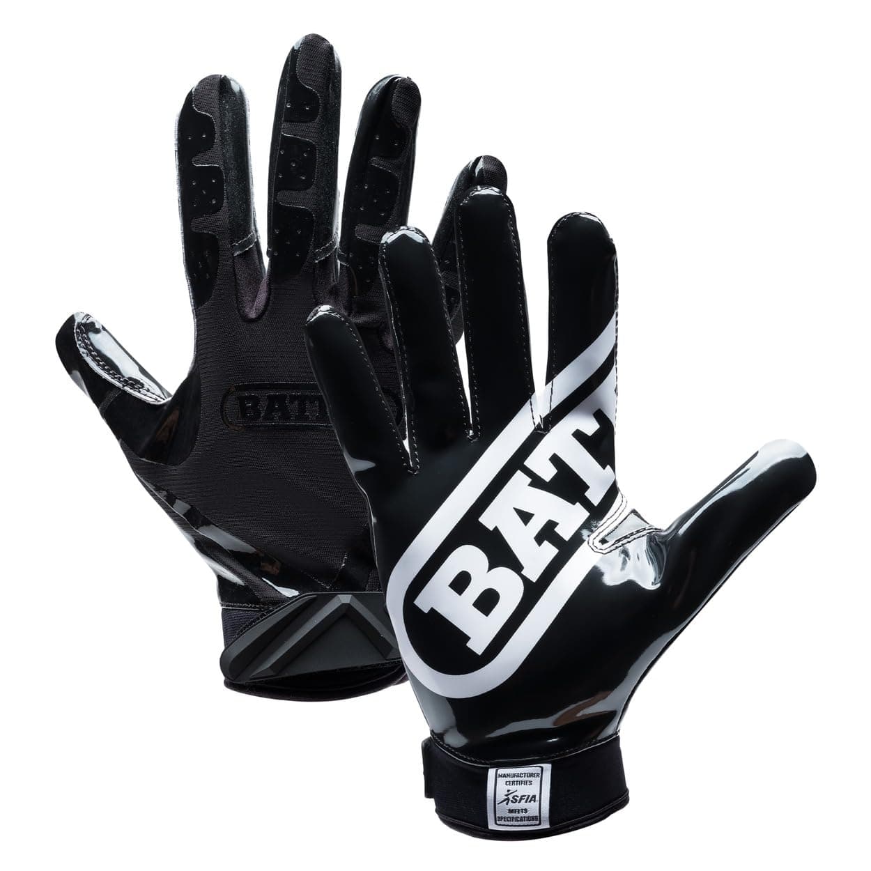 Battle Sports Ultra Stick Football Gloves - For Adults and Youth