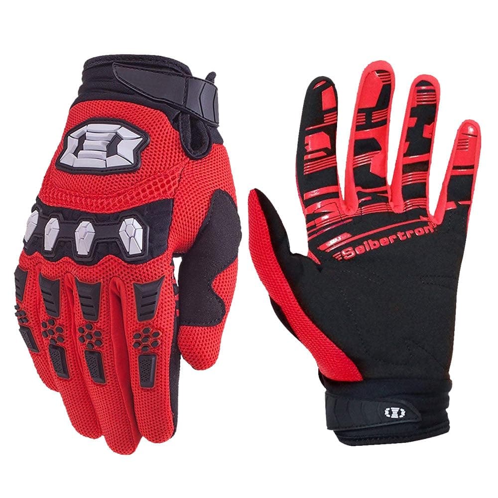 Seibertron Full Finger Motocross Racing Gloves Touch Recognition
