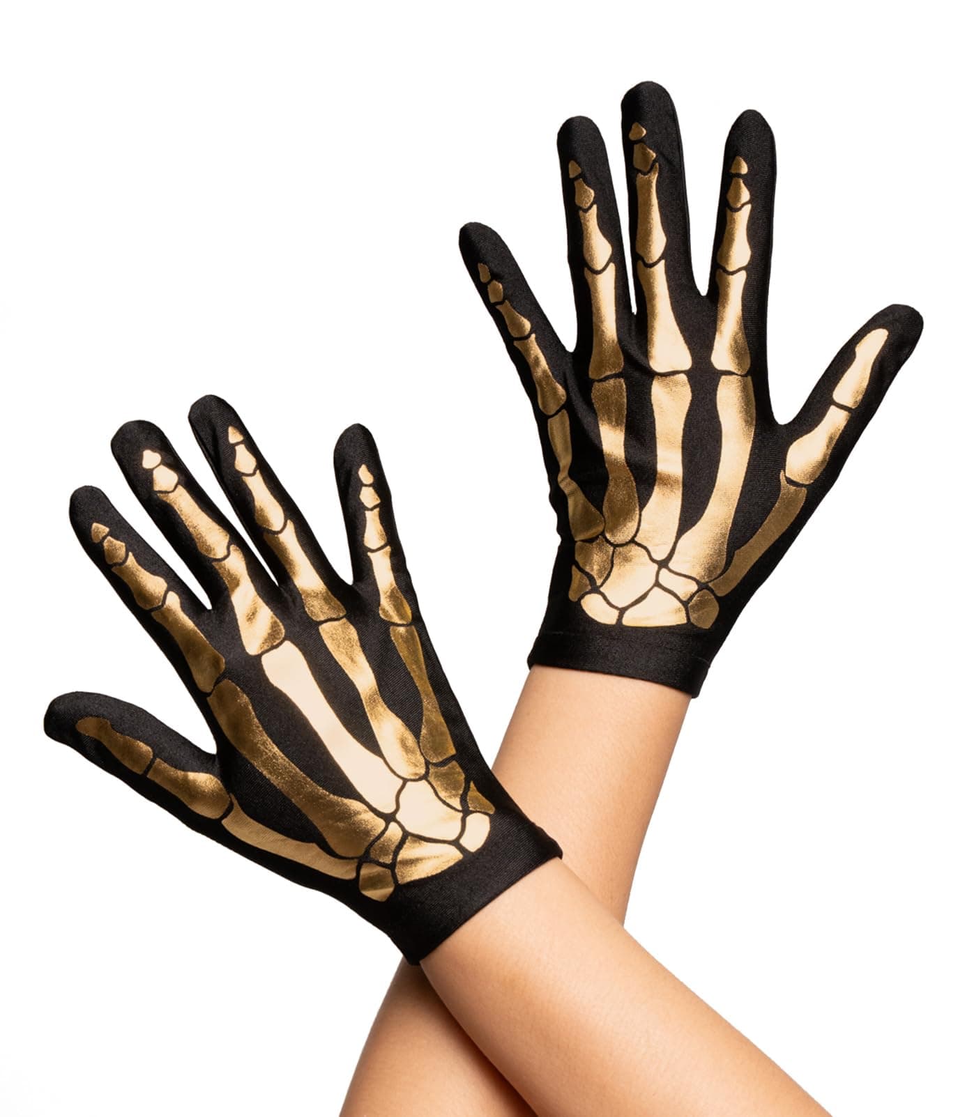Tipsy Elves Spooky Halloween Skeleton Gloves
