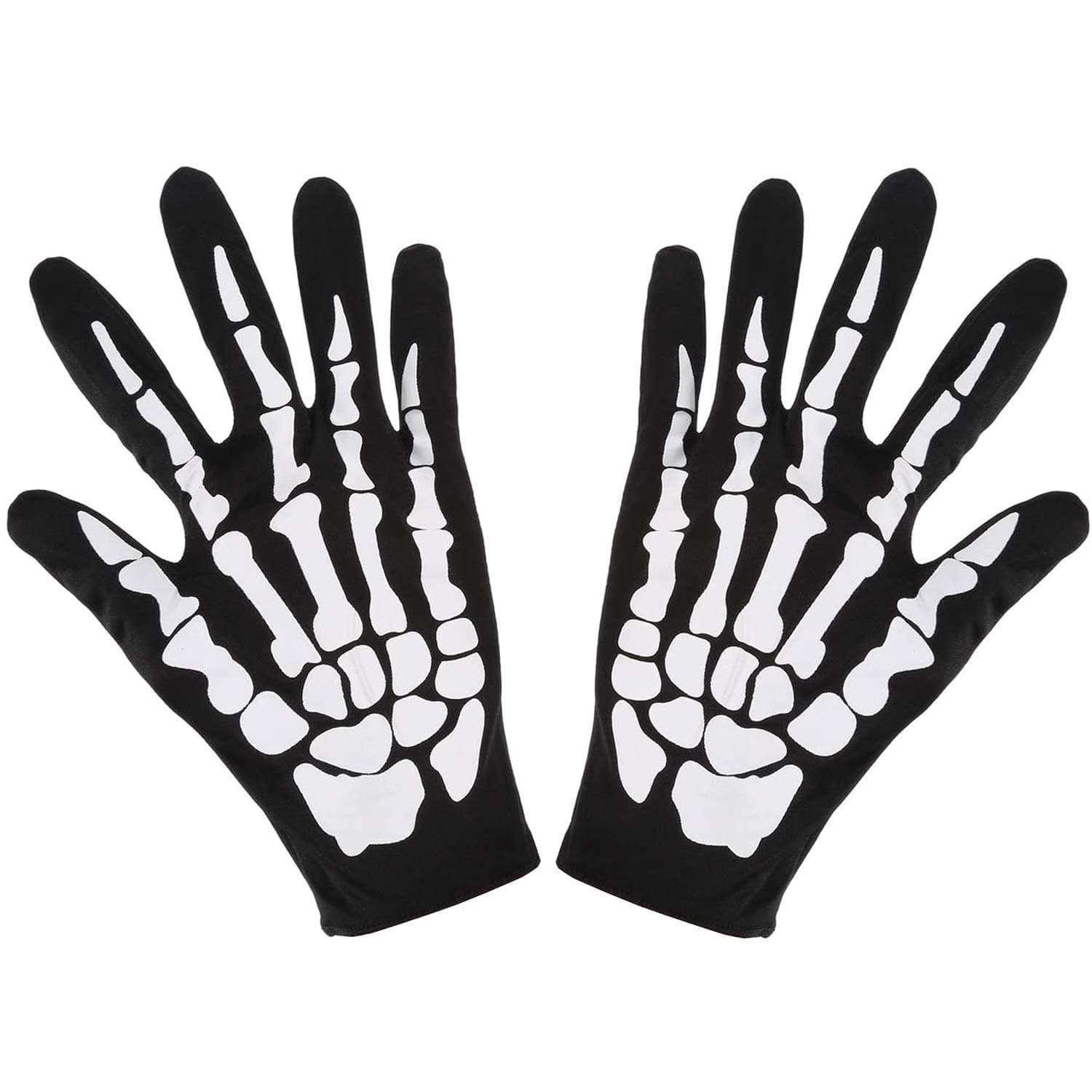 Unisex Skull Skeleton Gloves for Men Women & Kids Cosplay Costumes