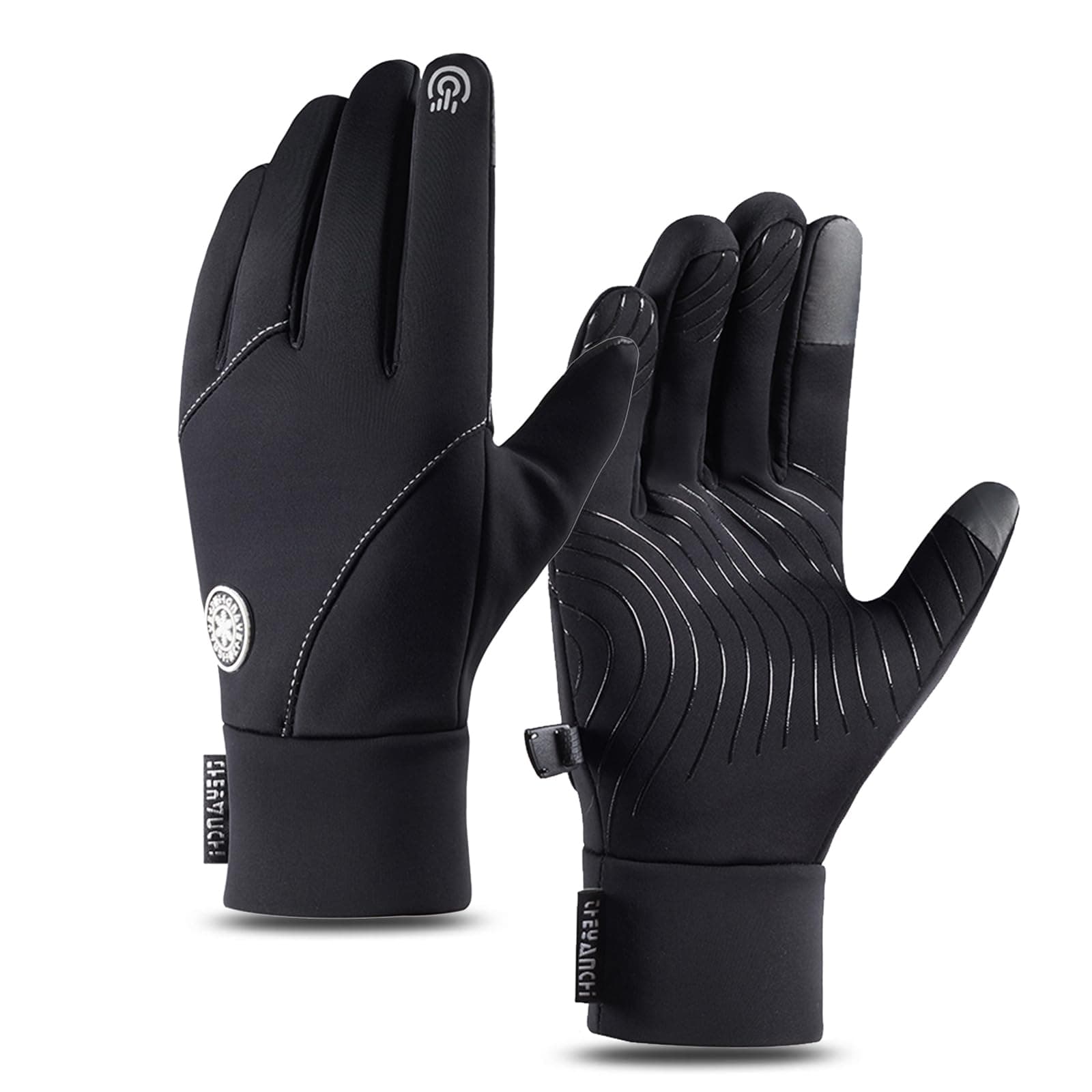 MAPLELILY Winter Gloves - Touch Screen, Waterproof & Warm for Men & Women