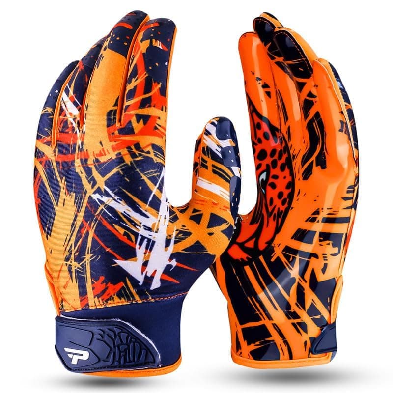 Cheetah Rapid Strike Football Gloves – Unleash Speed & Grip – For Adult, Kids & Youth