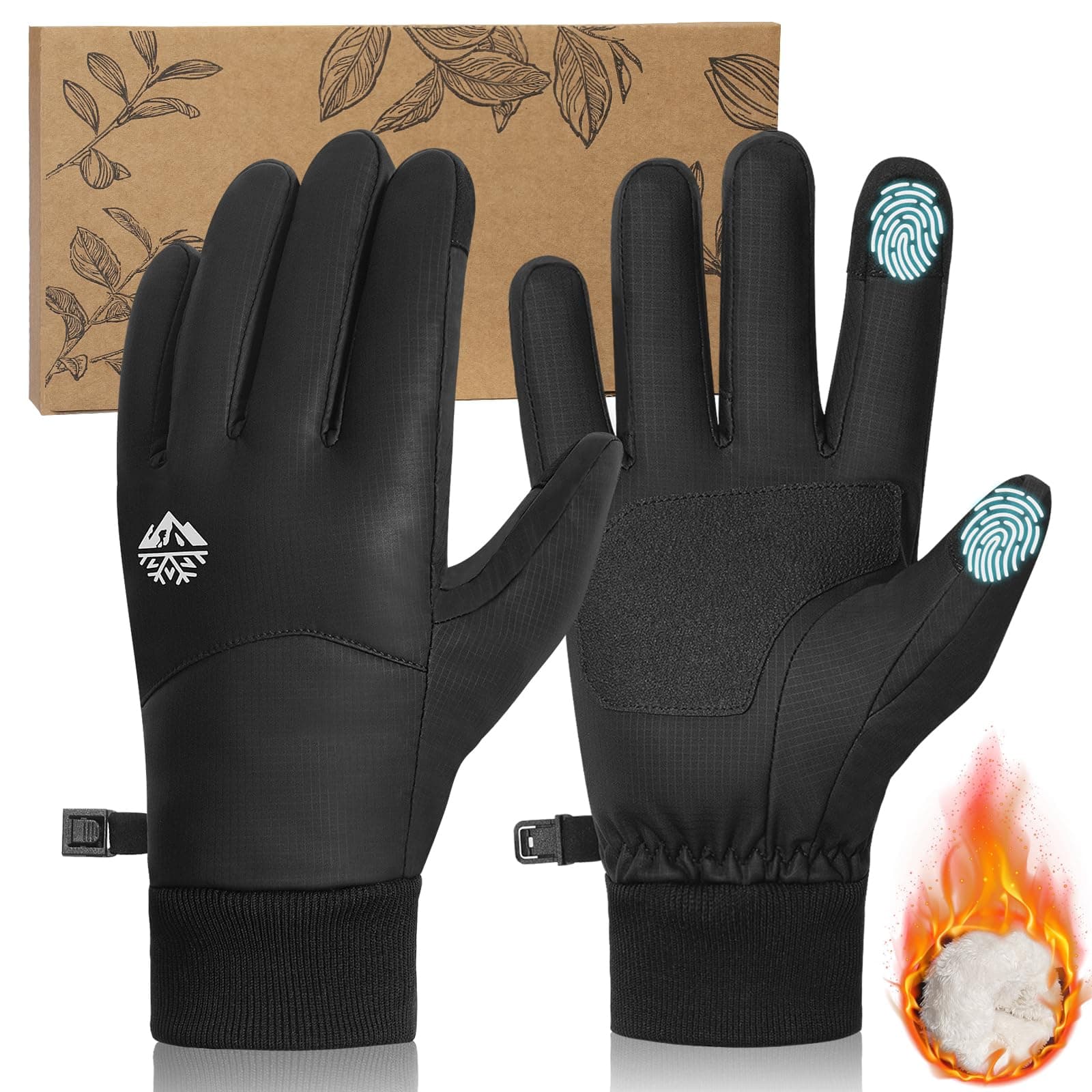 Winter Warm Waterproof Gloves Men Women
