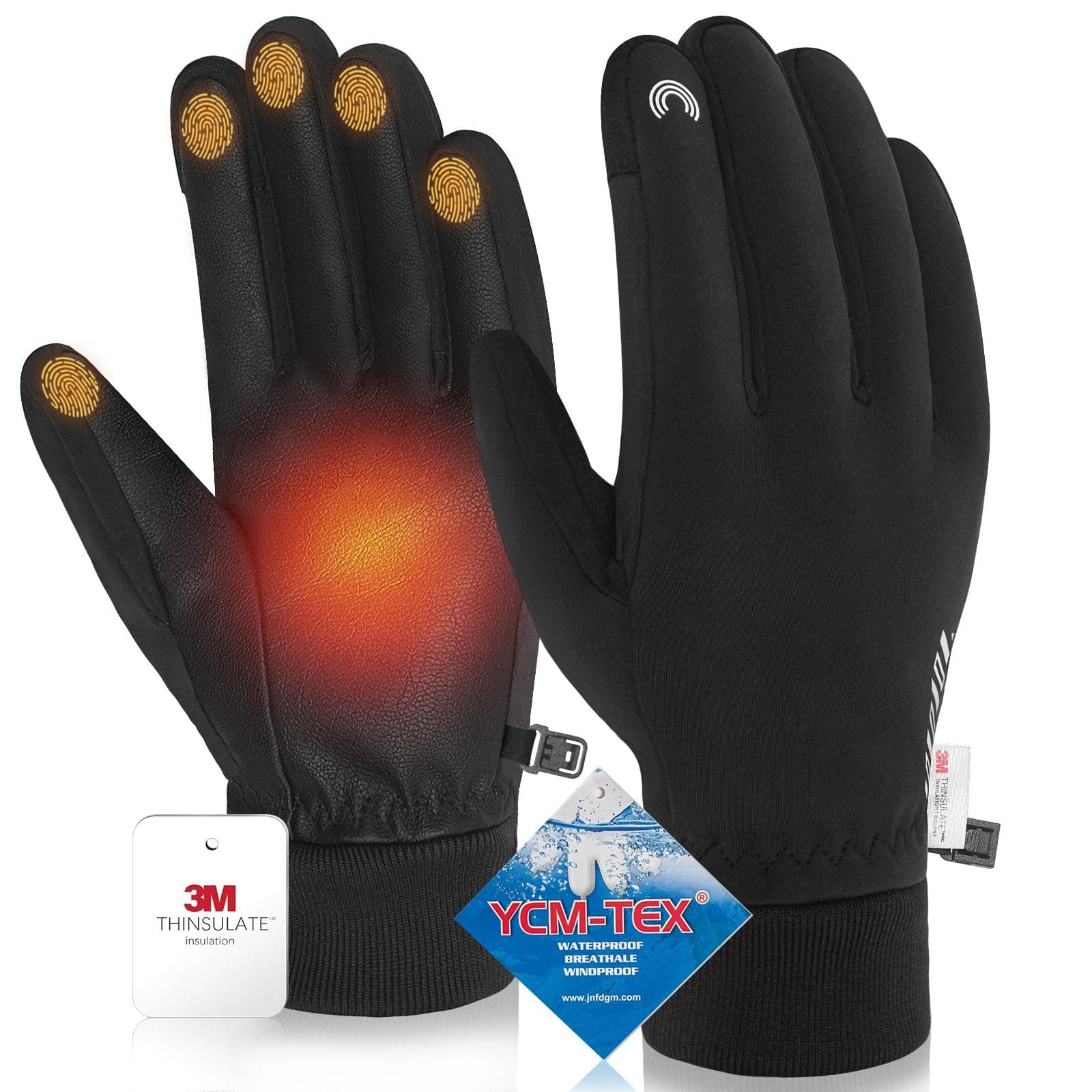 Waterproof Winter Gloves for Men and Women - RIGWARL