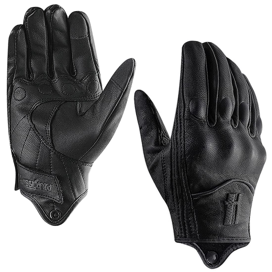 Women's Leather Motorcycle Gloves for Road Racing, Cycling, Climbing, and Powersports with Touchscreen - GL016