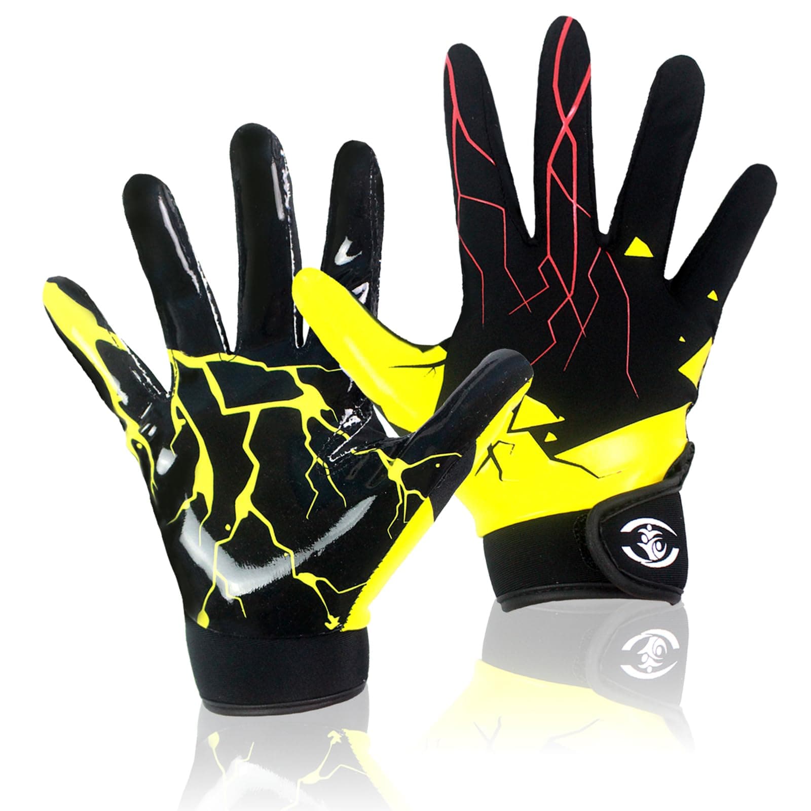 Sticky Silicone Palm Football Gloves for Kids Boys Girls