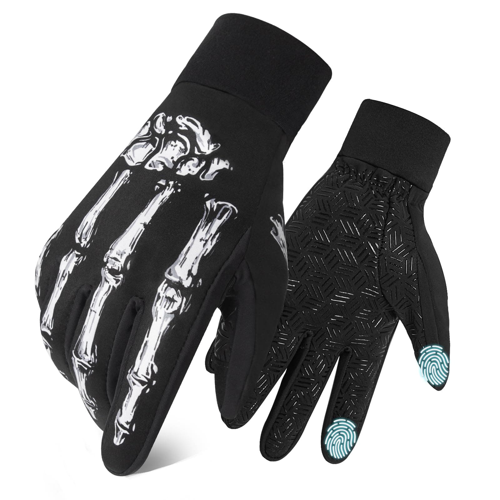 Waterproof Winter Gloves with Touchscreen Fingers for Men and Women